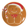 Ontbijtbord gingerbread - ø20.5x2 cm
