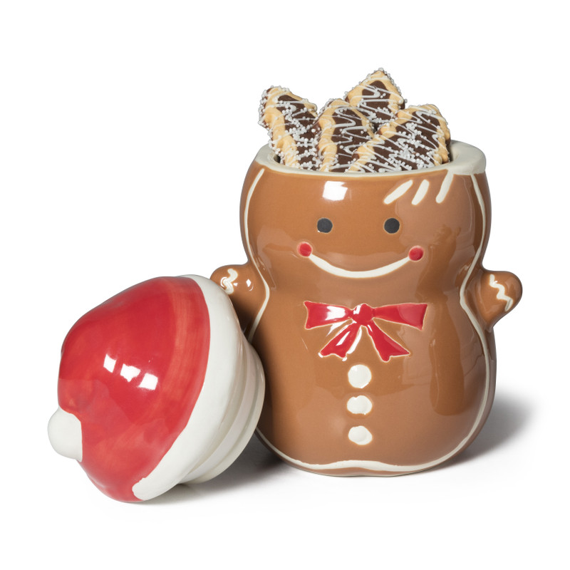 Voorraadpot gingerbread - ø14x21 cm