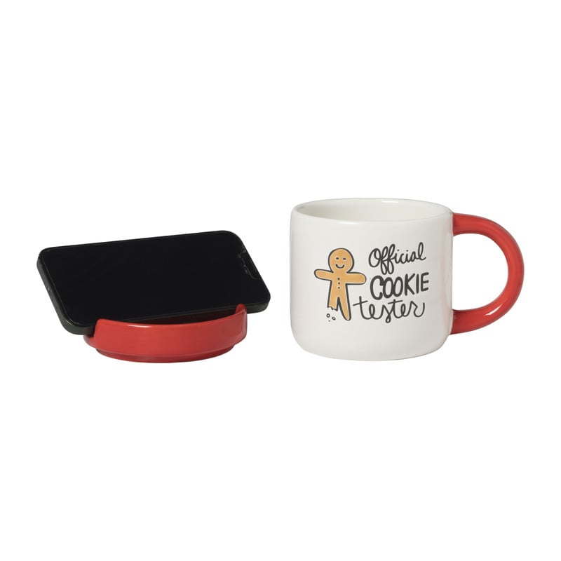 Mok Cookie Tester - rood - 12.5x14.7x10.3 cm