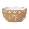 Serveerschaaltje gingerbread - bruin - ø14x6.9 cm