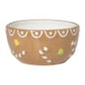 Serveerschaaltje gingerbread - bruin - ø14x6.9 cm