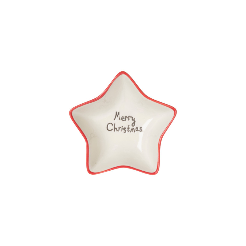 Schaaltje kerst - multikleur - 3x8.5x8.5 cm