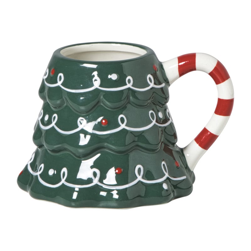Mok kerstboom - groen
