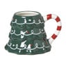 Mok kerstboom - groen