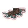 Schaaltje kerstboom - groen - 1.5x13.3x9.3 cm