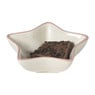 Schaaltje gingerbread - wit/roze - ø8.5x3 cm