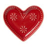 Schaaltje kerstboom/ster/hart - roze - 12x12x1.5 cm
