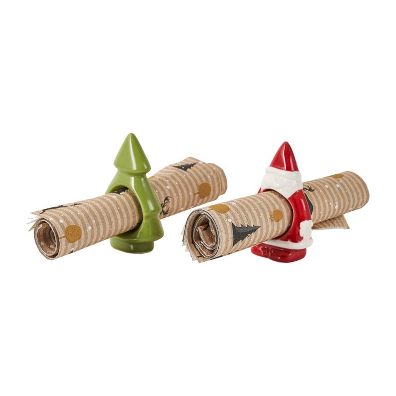 Servetring - kerst