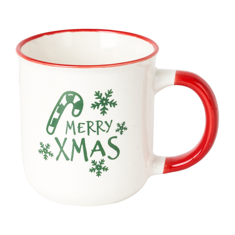 Mok kerst - diverse prints - 240 ml