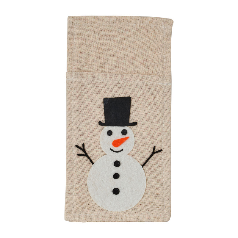 Bestekzakje kerst - diverse soorten - 11x20 cm