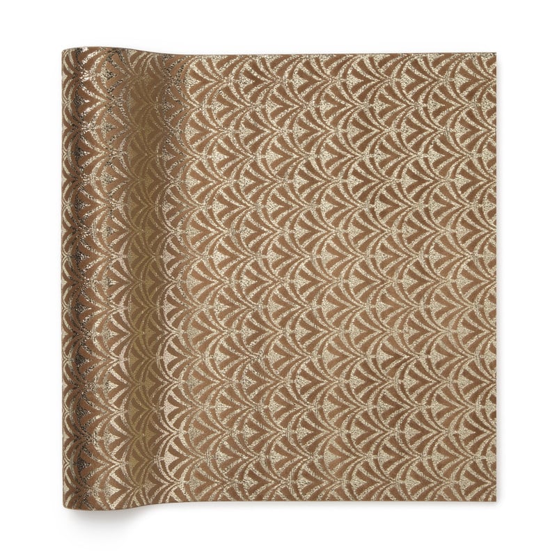 Tafelloper/ decoratiestof art deco - diverse varianten - 28x150 cm