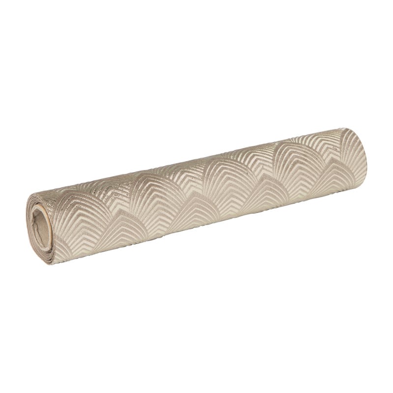Tafelloper/ decoratiestof art deco - diverse varianten - 28x150 cm