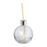 Drinkbeker kerstbal - goud/ zilver - ø10x12 cm 