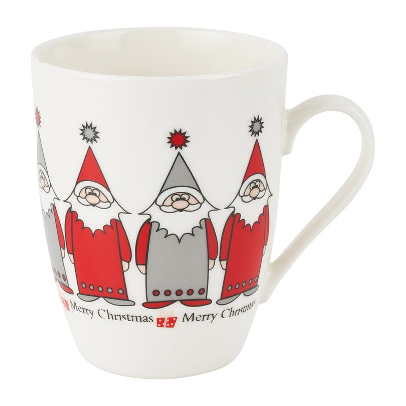 Mok met kerstmannen - diverse varianten - 33 cl 