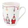 Mok met kerstmannen - diverse varianten - 33 cl 