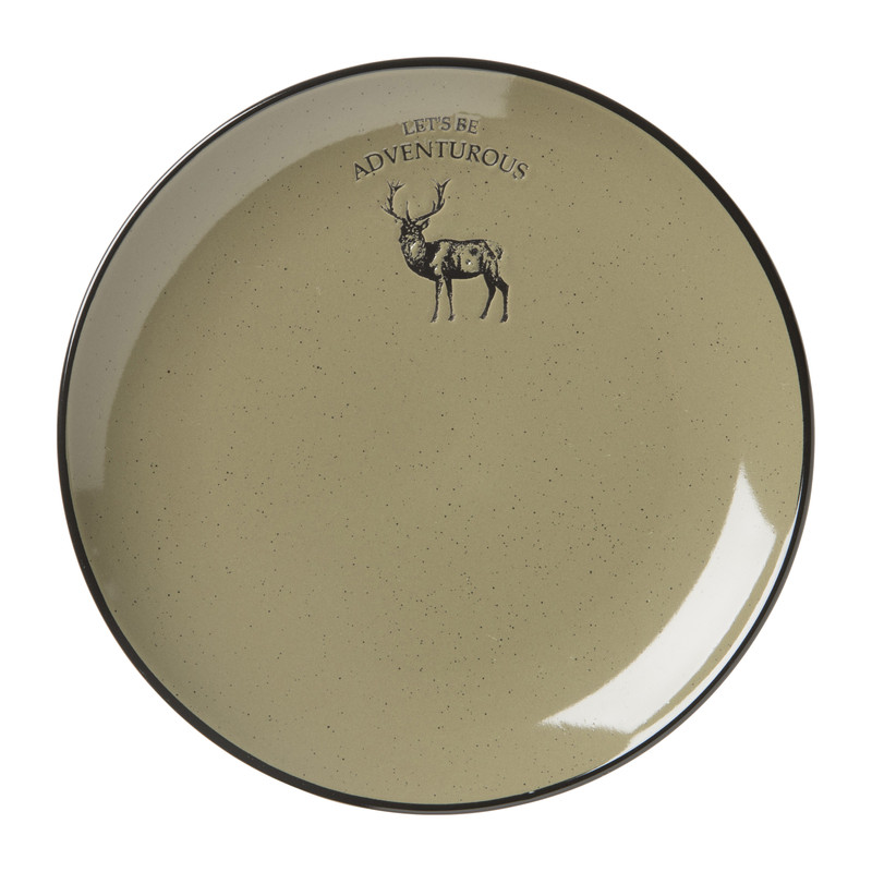 Ontbijtbord adventurous - ⌀21 cm