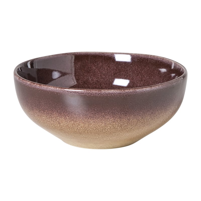 Schaaltje Olivia - bordeauxrood/beige - ø16.8x7 cm
