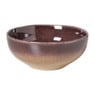 Schaaltje Olivia - bordeauxrood/beige - ø16.8x7 cm