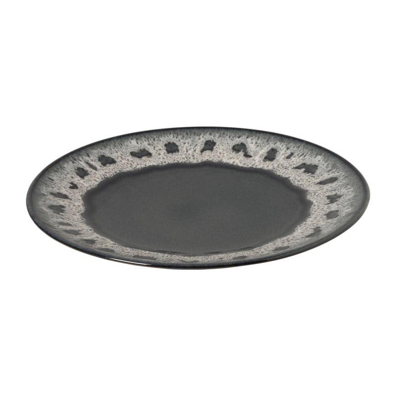 Dinerbord rio - blauw/grijs - ø27.5x2.5 cm