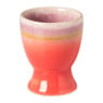 Eierdopje Roots - rood/paars - ø5x5.9 cm