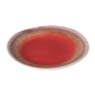 Theezakjeshouder Roots - rood/paars - ø10x1.5 cm