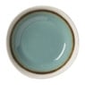 Diep bord Roots - turquoise - ø20x5.4 cm