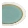Gebaksbordje Roots - turquoise - ø18x2.2 cm