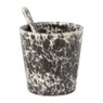 Lepel Roots - zwart/wit - 12.7 cm