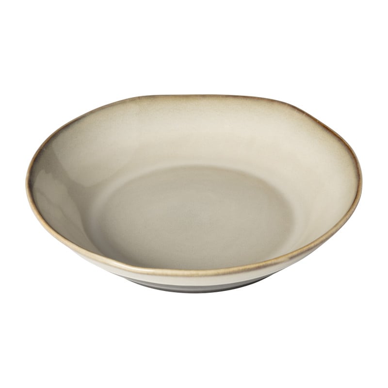Schaal Roots - beige - ø28x5.8 cm