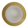 Dinerbord roots - oker - ø27.5x3 cm