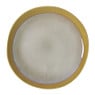 Ontbijtbord roots - oker - ø22x2.5 cm