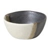 Schaaltje cortado klein - beige/zwart - ø9x4.2 cm