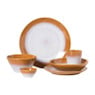 Dinerbord roots - oranje - ø27.5x3 cm
