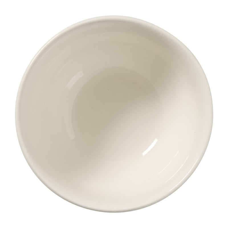 Schaaltje geblokt - groen/wit - ø13x7.5 cm