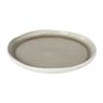 Dinerbord kaori - wit/bruin - ø27x3 cm