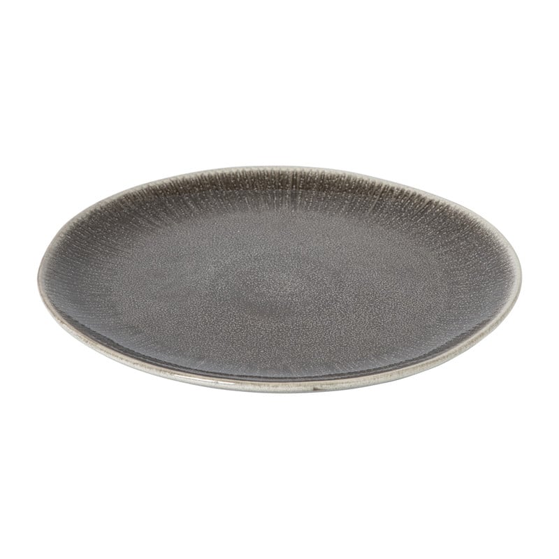 Dinerbord fuji - bruin - ø27.5x2.4 cm