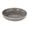 Diep bord fuji - bruin - ø22x4 cm