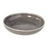 Diep bord fuji - bruin - ø22x4 cm