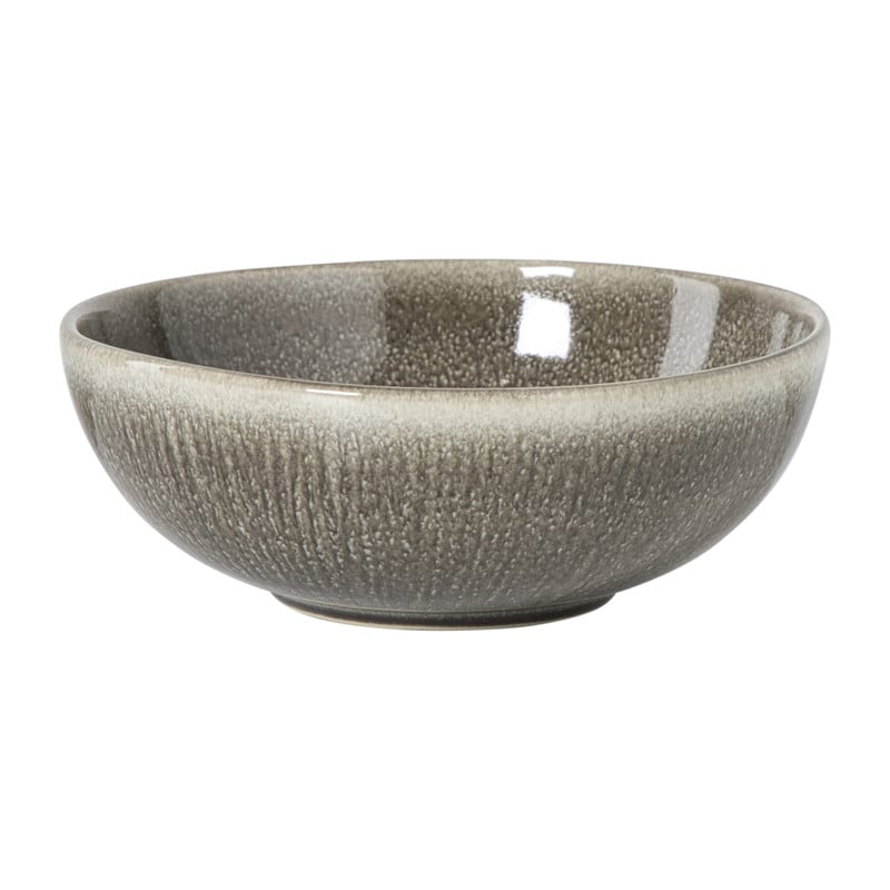 Schaal fuji - bruin - ø17x6 cm