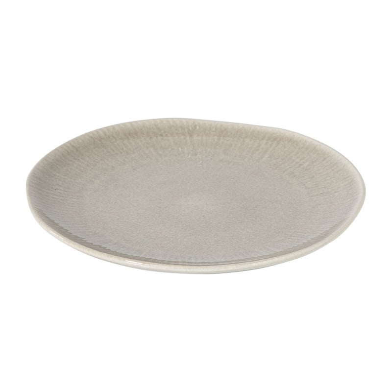 Ontbijtbord fuji - beige - ø21x2.1 cm