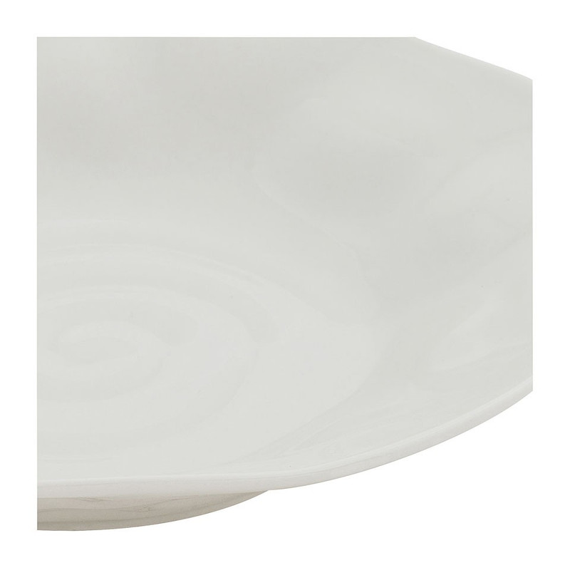 Diep bord Ilori - 21 cm - lichtgrijs
