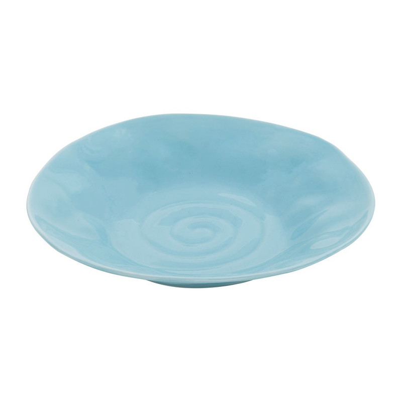 Diep bord Ilori - 21 cm - blauw