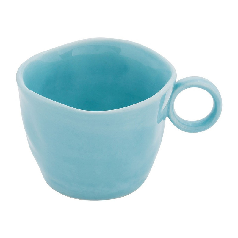 Kop en schotel Ilori - 20 cl - blauw