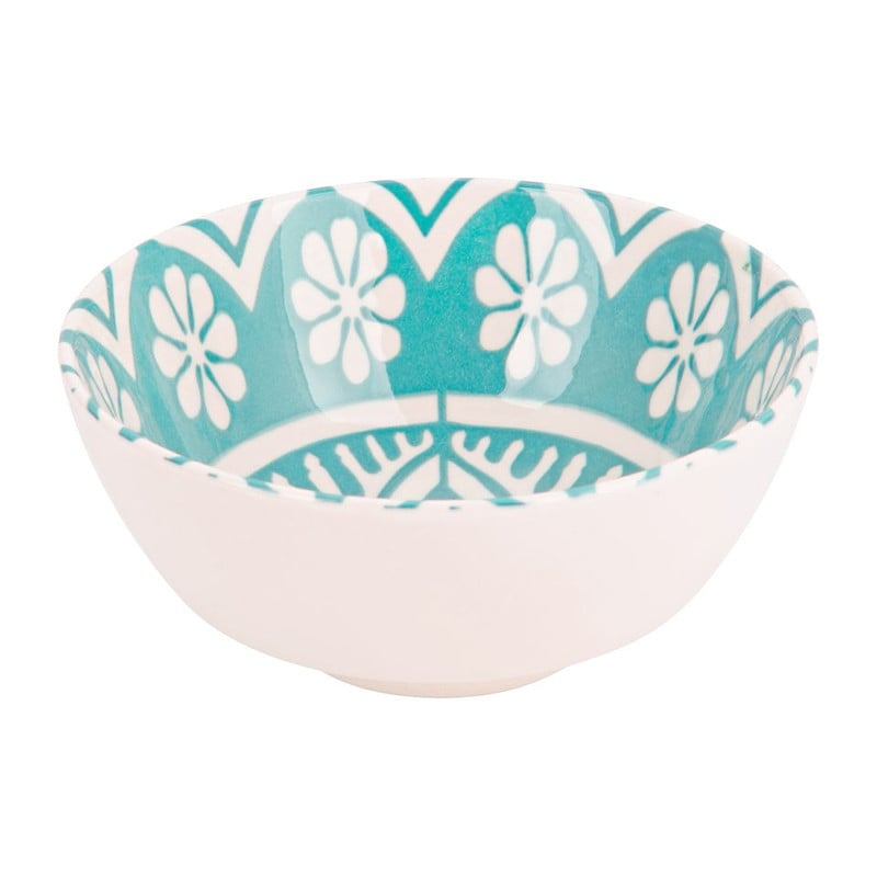 Schaaltje Puablo - 14 cm - blauw