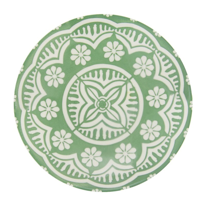 Diep bord Puablo - 22 cm - groen
