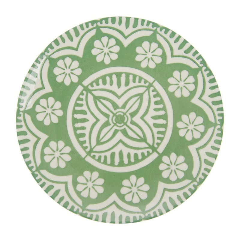 Ontbijtbord Puablo - 20 cm - groen