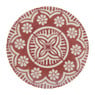 Ontbijtbord Puablo - 20 cm - rood