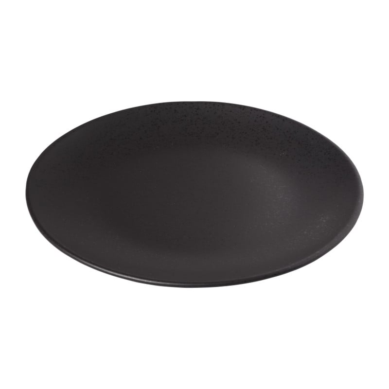 Dinerbord Lua - zwart - ø27.5x2.5 cm