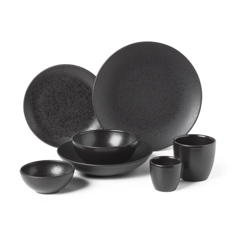 Espressocup lua - zwart - 64 ml