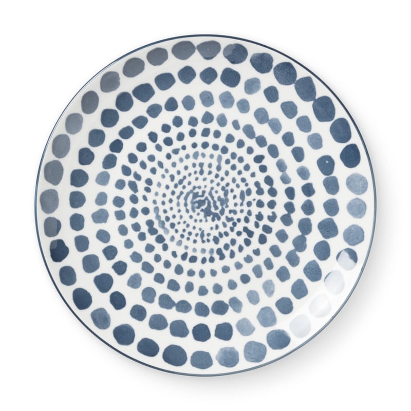 Ontbijtbord Isla Bonita - blauw - ø19 cm